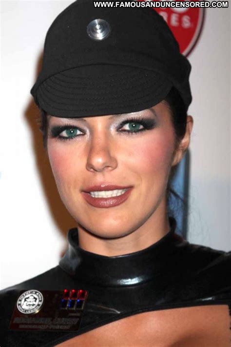 Adrianne Curry Fetish Showing Ass Celebrity Celebrity Posing Hot Famous Brunette Ass Uniform