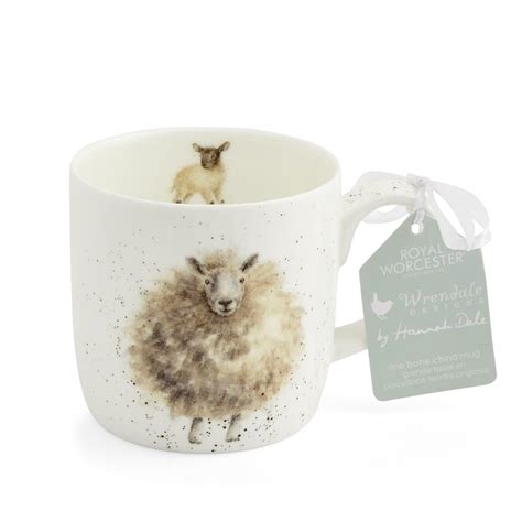 Wrendale Designs Sheep Mug By Royal Worcester Portmeirion