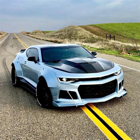 17 22 Camaro Zl1 The Muscle 7 Piece Wide Body Kit Includes Fenders