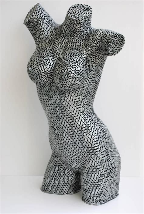 Lady Torso Big Cms High Abstract Metal Sculpture Large Etsy In