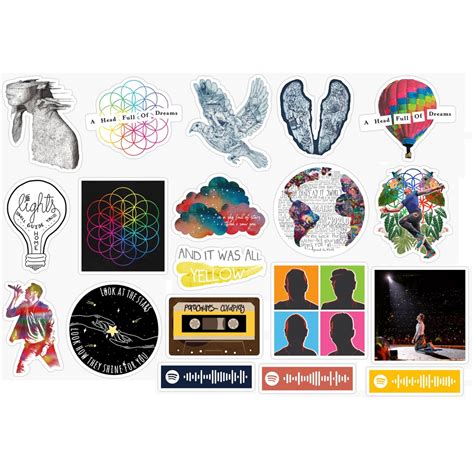 Jual Coldplay Sticker Pack Shopee Indonesia
