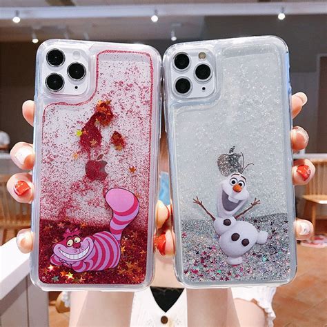 Disney Moving Glitter Liquid Phone Case Cover Iphone 12