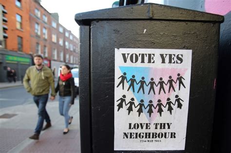 Ireland Same Sex Marriage Referendum Sets Government Against Church