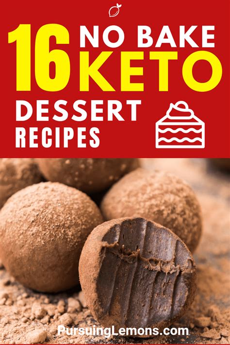16 No Bake Keto Desserts Quick And Easy Recipes You Can Make Keto Dessert Keto Recipes