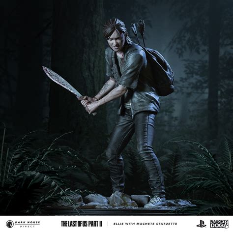 The Last Of Us Part Ii Ellie With Machete Statuette