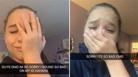 Mackenzie Zieglers Snapchat Gets Hacked Full Video Youtube