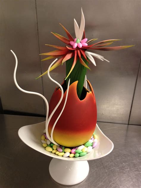 Easter Theme Chocolate Sculptures By Pastry Chef Daniel Keadle