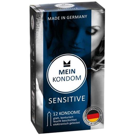 Mein Kondom Sensitive 12 Condoms Za 146 Kč Sexobchůdekcz