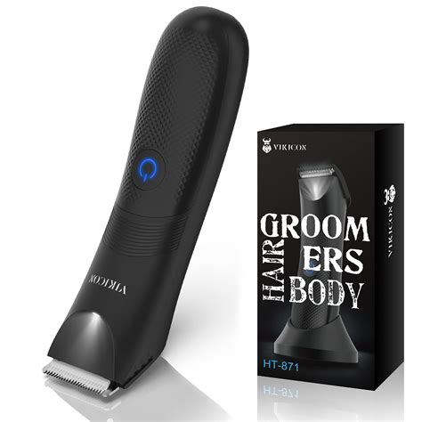 Buy Vikicon Electric Groin Hair Trimmer Balls Shaver For Men