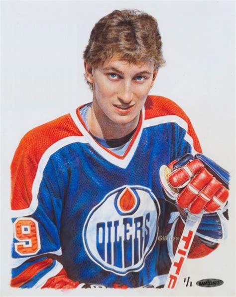 Wayne Gretzky Oilers By Chuck Gillies Wayne Gretzky Nhl Hockey
