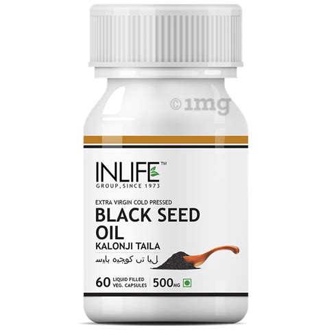 Inlife Black Seed Oil Capsule Buy Bottle Of 600 Capsules At Best