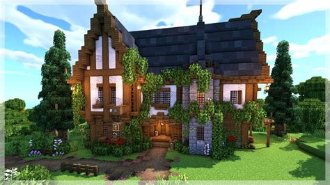 Dreamsmp Oneshots Minecraft Cottage Minecraft Medieval House