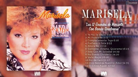 Marisela Las 12 Grandes De Marisela Con Banda Sinaloense Disco