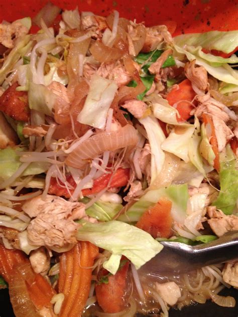 A Healthy Makeover Pancit Filipino Noodles