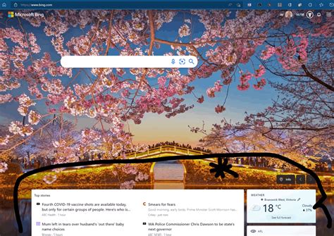 Removing Newsfeed From Bing Home Page Microsoft Community