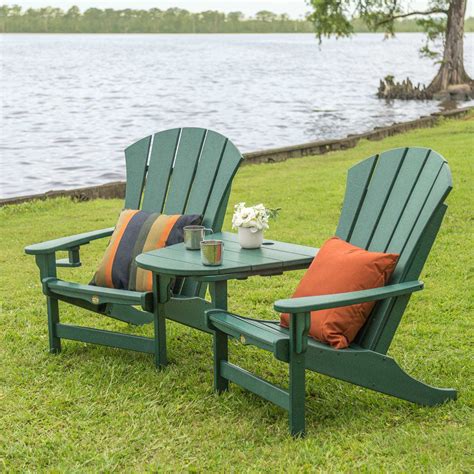 Check spelling or type a new query. Durawood Sunrise Adirondack Chair and Tete A Tete Combo ...