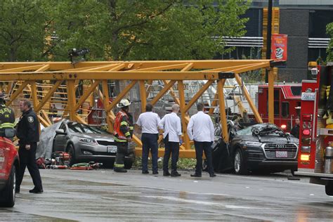 4 Dead After Construction Crane Crushes Cars In Seattle Inquirer News