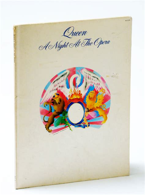 Queen A Night At The Opera Songbook Song Book By Queen Mercury