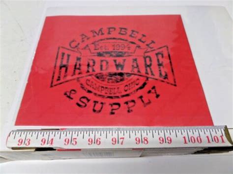 Lufkin Vintage 626 Brand New 6 X 58 Plumbers Wood Rule Red End