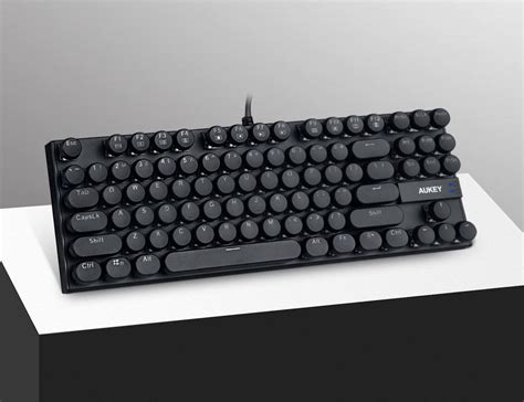 AUKEY KM-G11 Typewriter Style Mechanical Keyboard » Gadget Flow