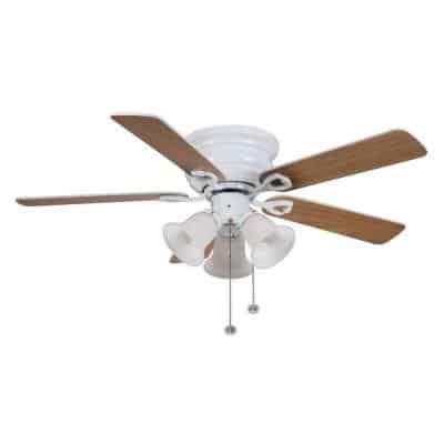 Maybe you would like to learn more about one of these? Hampton Bay Clarkston 44 in. White Ceiling Fan Manual ...