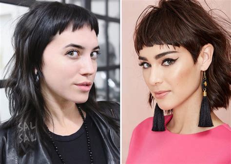 Get your cleopatra on and try out a sharply angled inverted bob with seriously short bangs. 5 Hair Style Trends to Try This 2017 - Simply Organic Beauty