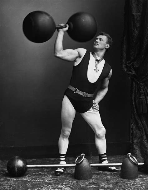 Vintage Circus Strongman Poster Gratuit
