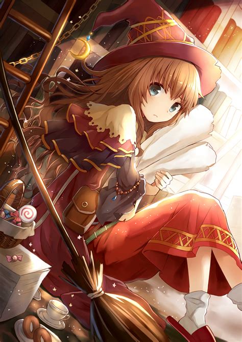 So, here's the list of top anime girls with brown colored hair. Witch Art - ID: 103237 - Art Abyss