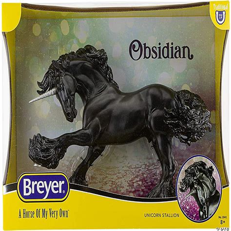 Breyer Traditional 19 Scale Model Horse Obsidian Unicorn Stallion