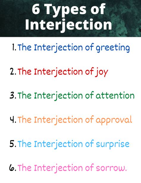 Interjection Types Definition And Examples