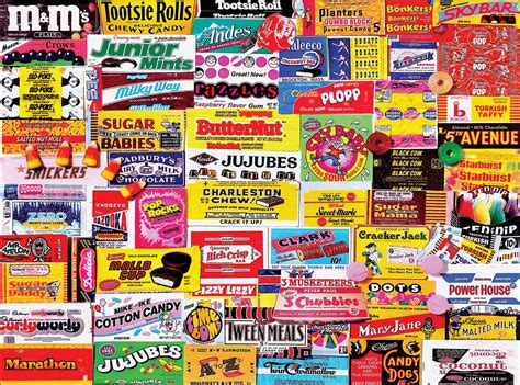 Check out our candy bar wrapper selection for the very best in unique or custom, handmade pieces from our party favors shops. Candy Wrappers, 1000 Pieces, White Mountain | Puzzle Warehouse