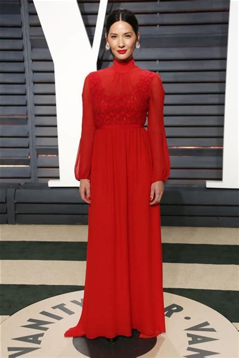Olivia Munn 2017 Oscars Stars Attend Academy Awards Afterparties