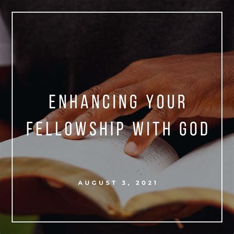 Faith To Faith Enhancing Your Fellowship With God Jay Eberly