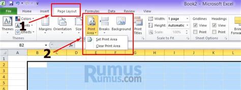 Cara Print Lembar Kerja Excel Agar Full Page Dengan Praktis