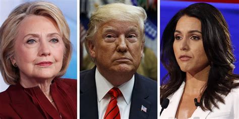 Trump Defends Tulsi Gabbard Amid Hillary Clinton Accusation Fox News Video