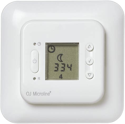 Ocd2 Basic Clock Thermostat With Room And Floor Sensor Oj Electronics