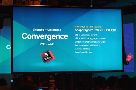 Qualcomms Snapdragon 820 Maximizes Lte Bandwidth And Allows 600mbps