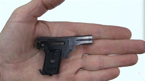 Would It Hurt To Get Shot By Worlds Smallest Gun The Kolibri Pistol