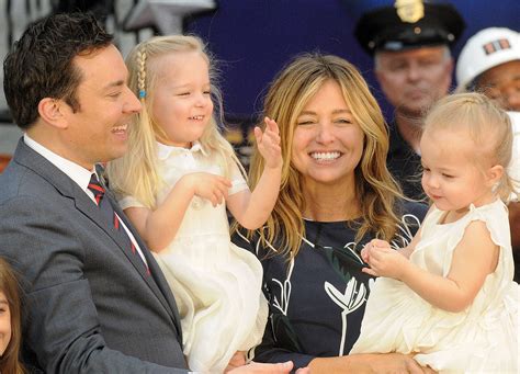 Jimmy Fallon Brings Cute Daughters To Ride Opening