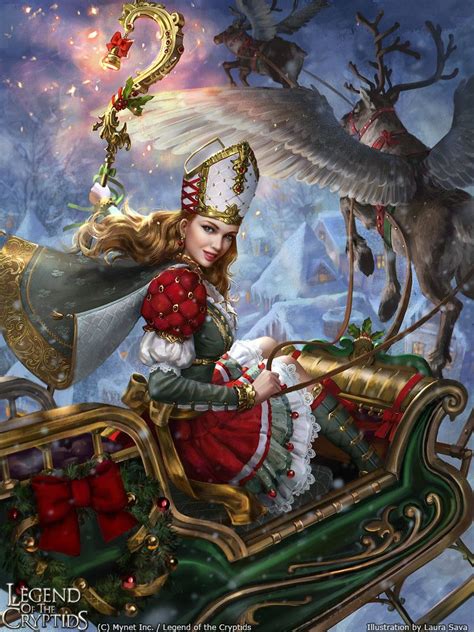 Artstation Legend Of The Cryptids Yule Queen Lalanoel Adv Laura