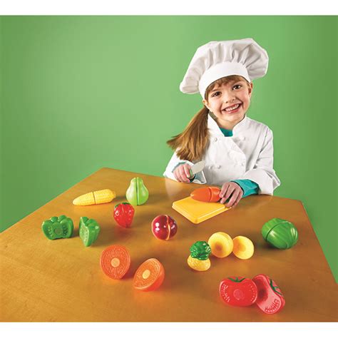 Pretend And Play Sliceable Fruits And Veggie Learning Resources Playwell Canada Toy Distributor
