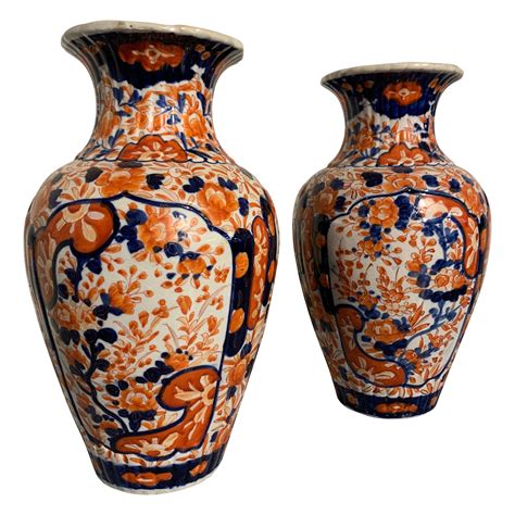 Large Pair Of Japanese Floor Or Palaces Vases For Sale At 1stdibs