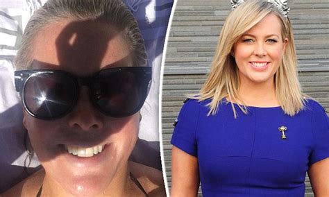 Samantha Armytage Teases Fans With A Slinky Bikini Selfie Daily Mail