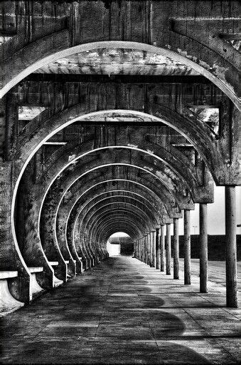 Architecturally Stunning Tunnel Beautiful Surreal Portrait Photo