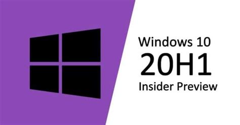 Los Archivos Iso De Windows 10 20h1 Build 19041 Ya Están Disponibles