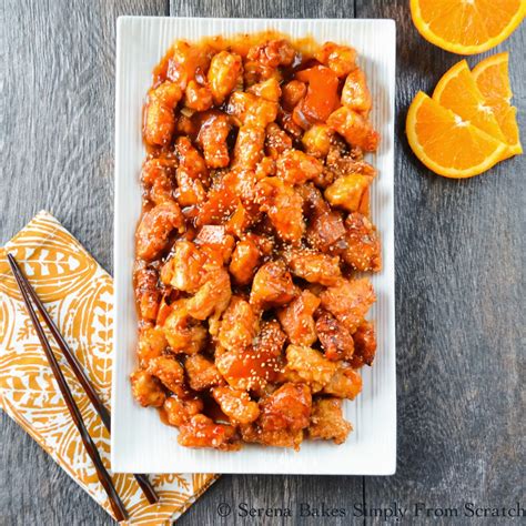 Chinese Orange Peel Chicken Gluten Free Serena Bakes Simply From Scratch