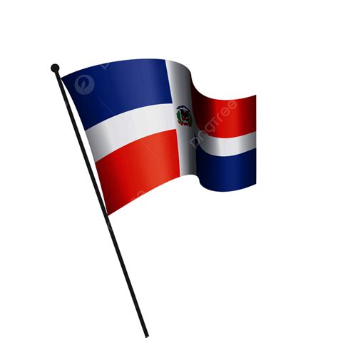 Dominican Republic Flag Clipart Transparent Background Dominicana