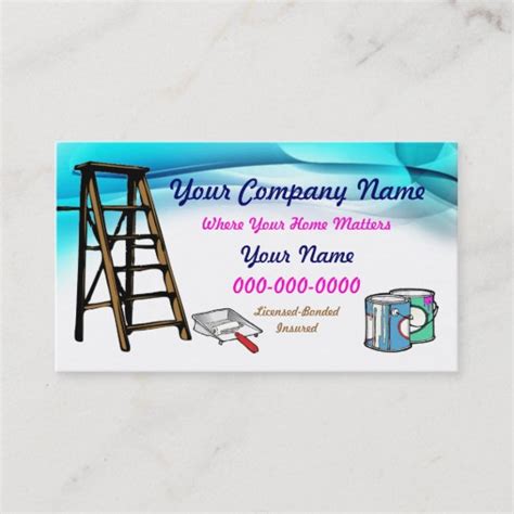 Painter Business Cards 201 Best Images About Painter Business Cards