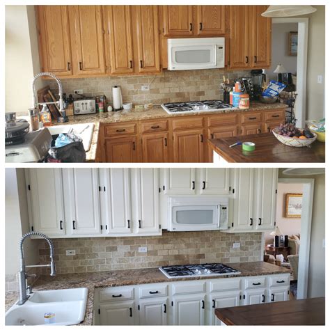 Painted Kitchen Cupboards Pictures Before And After Wow Blog