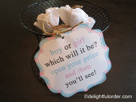 Delightful Order Fun Way To Reveal Babys Gender